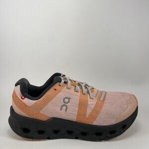 On Cloud X Running Shoes Womens Size 8.5 Rose/Sand Mesh CloudTec Sneakers